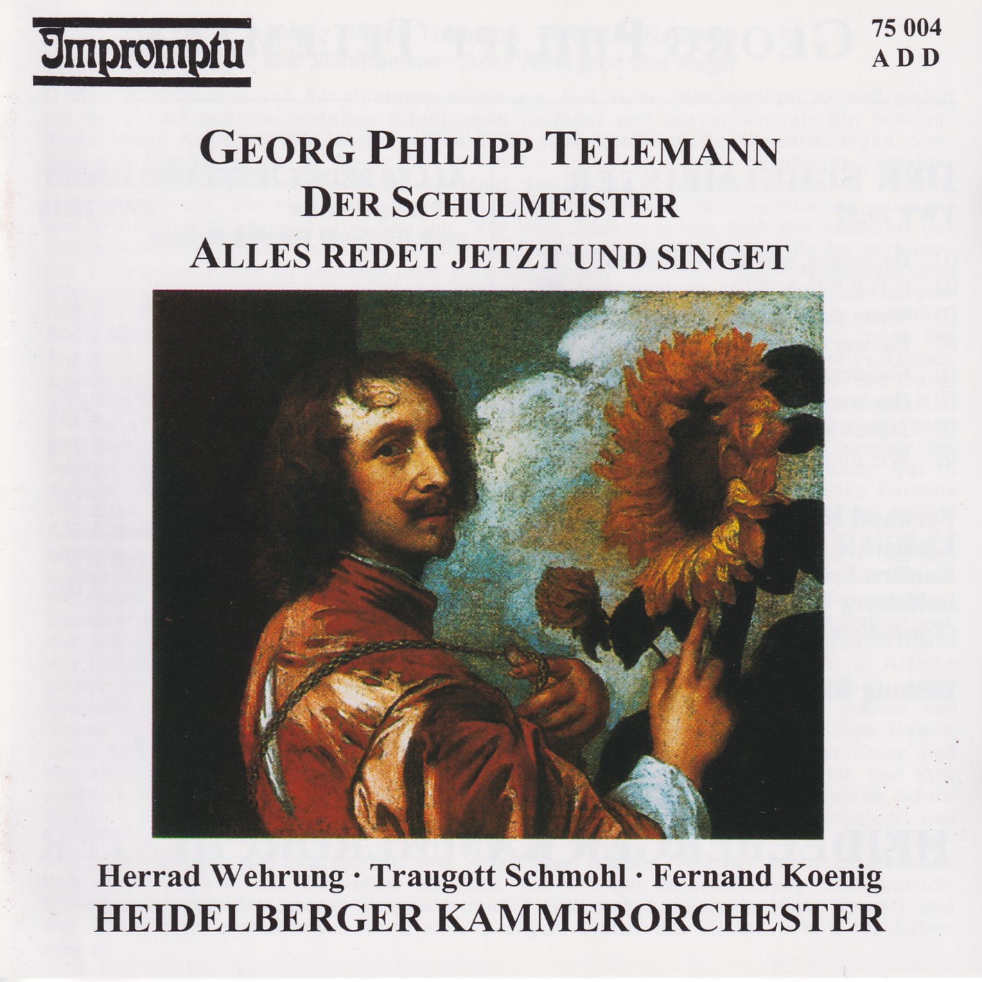Georg Philipp Telemann - Der Schulmeister