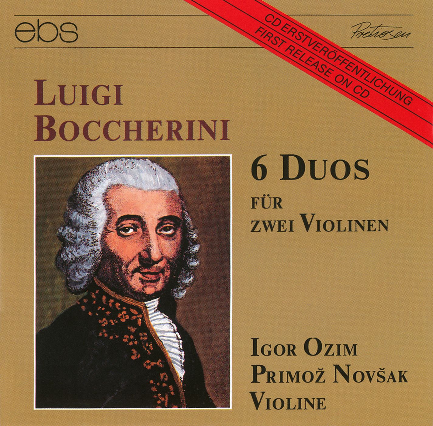 Luigi Boccherini - 6 Duos für 2 Violinen