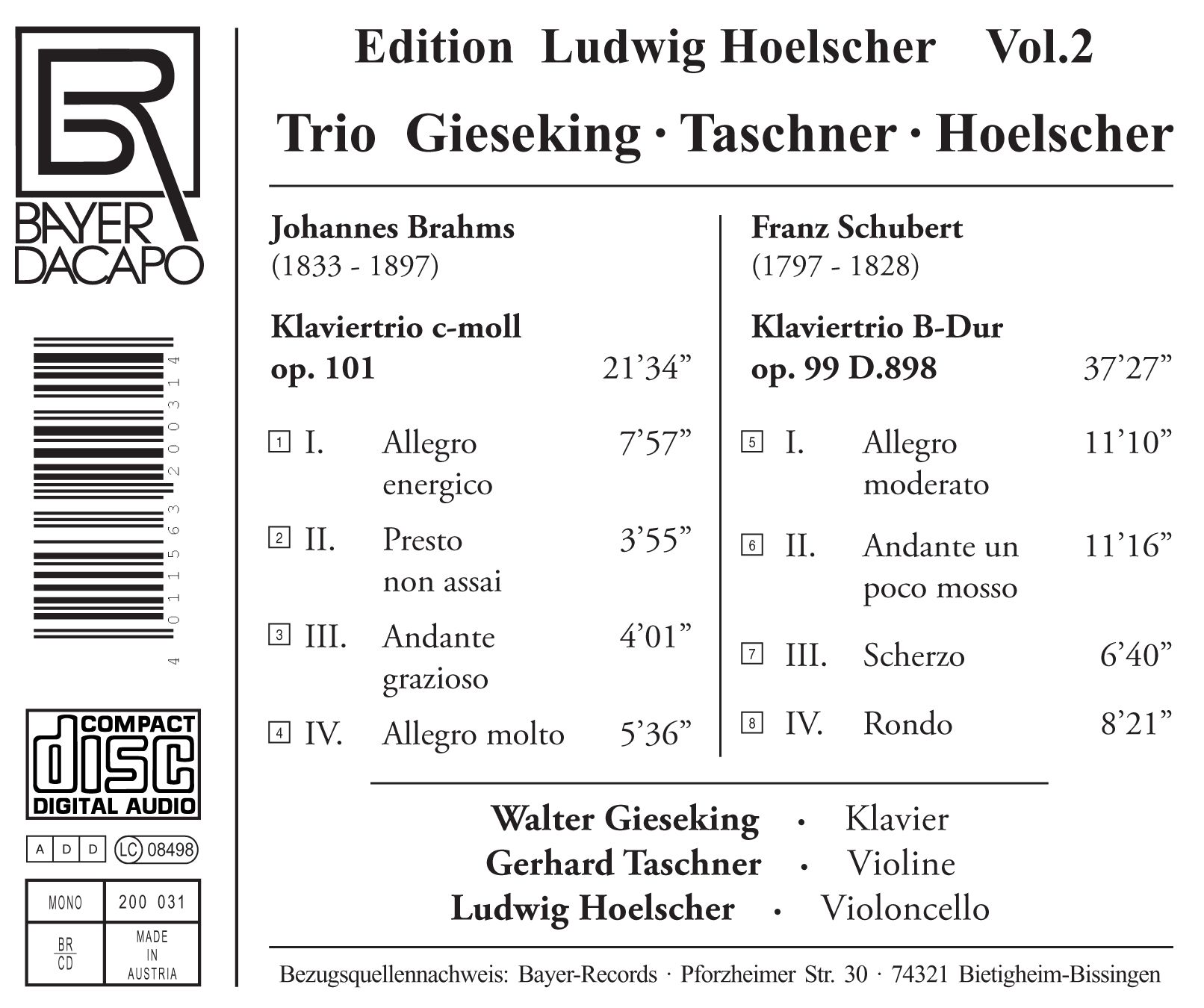 Hoelscher Edition 2