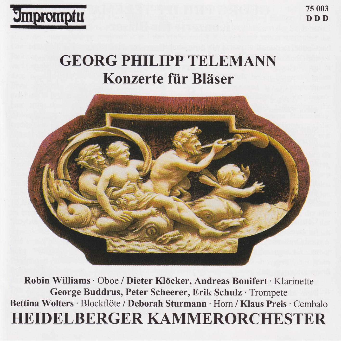Georg Philipp Telemann - Konzerte für Bläser
