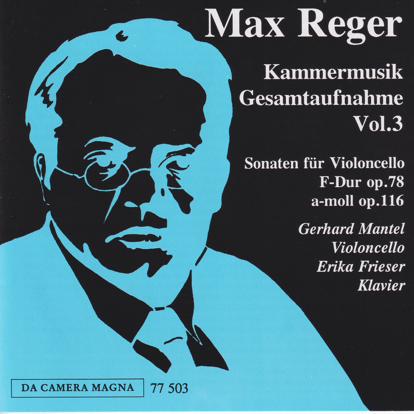 Max Reger - Kammermusik komplett Vol. 3