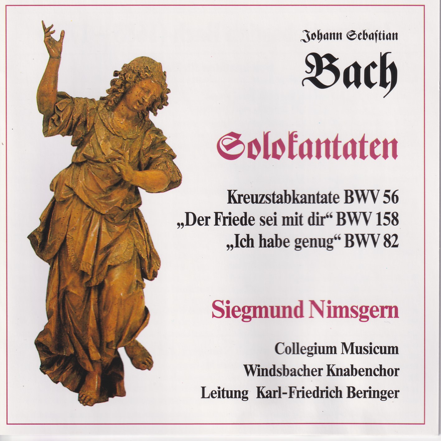 Johann Sebastian Bach - Solokantaten Nimsgern