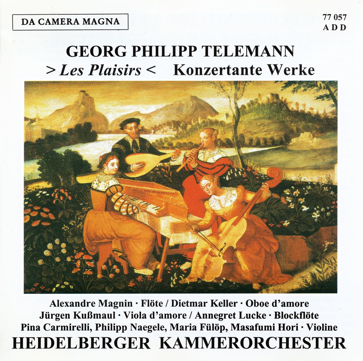 Georg Philipp Telemann - Les plaisirs