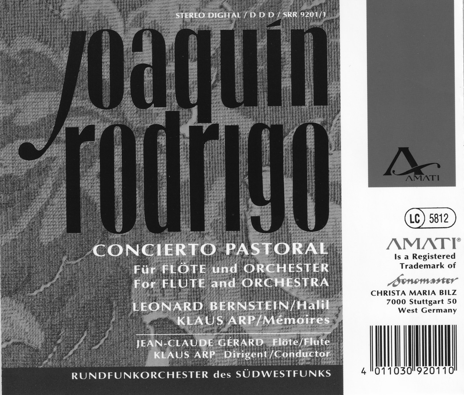 Joaquin Rodrigo - Concierto Pastoral