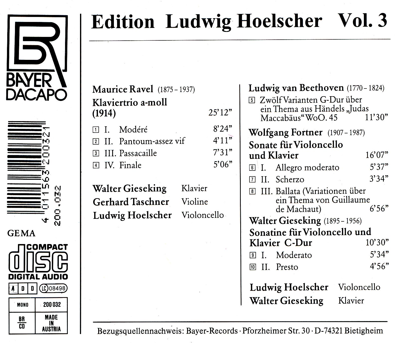 Hoelscher Edition 3