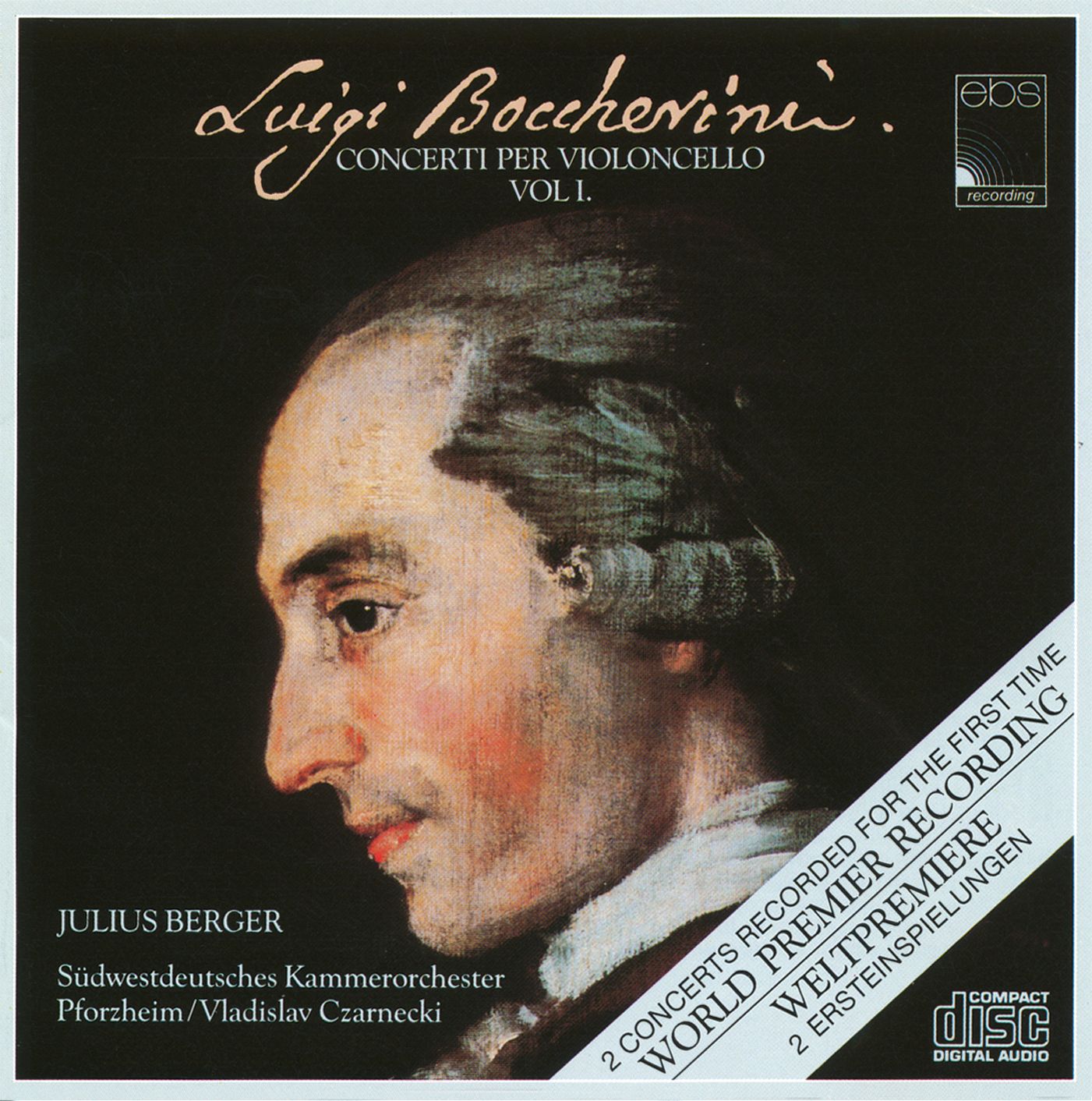 Luigi Boccherini - Cellokonzerte Vol.1